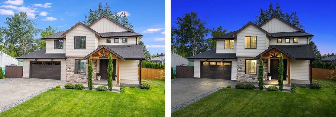 Kusko Real Estate Photography: Different look day & night