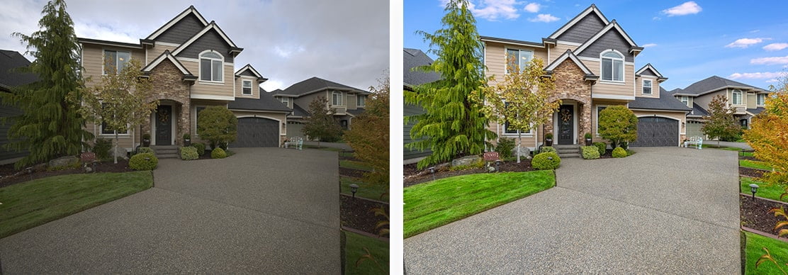 Kusko Real Estate Photography: sky different look day & night
